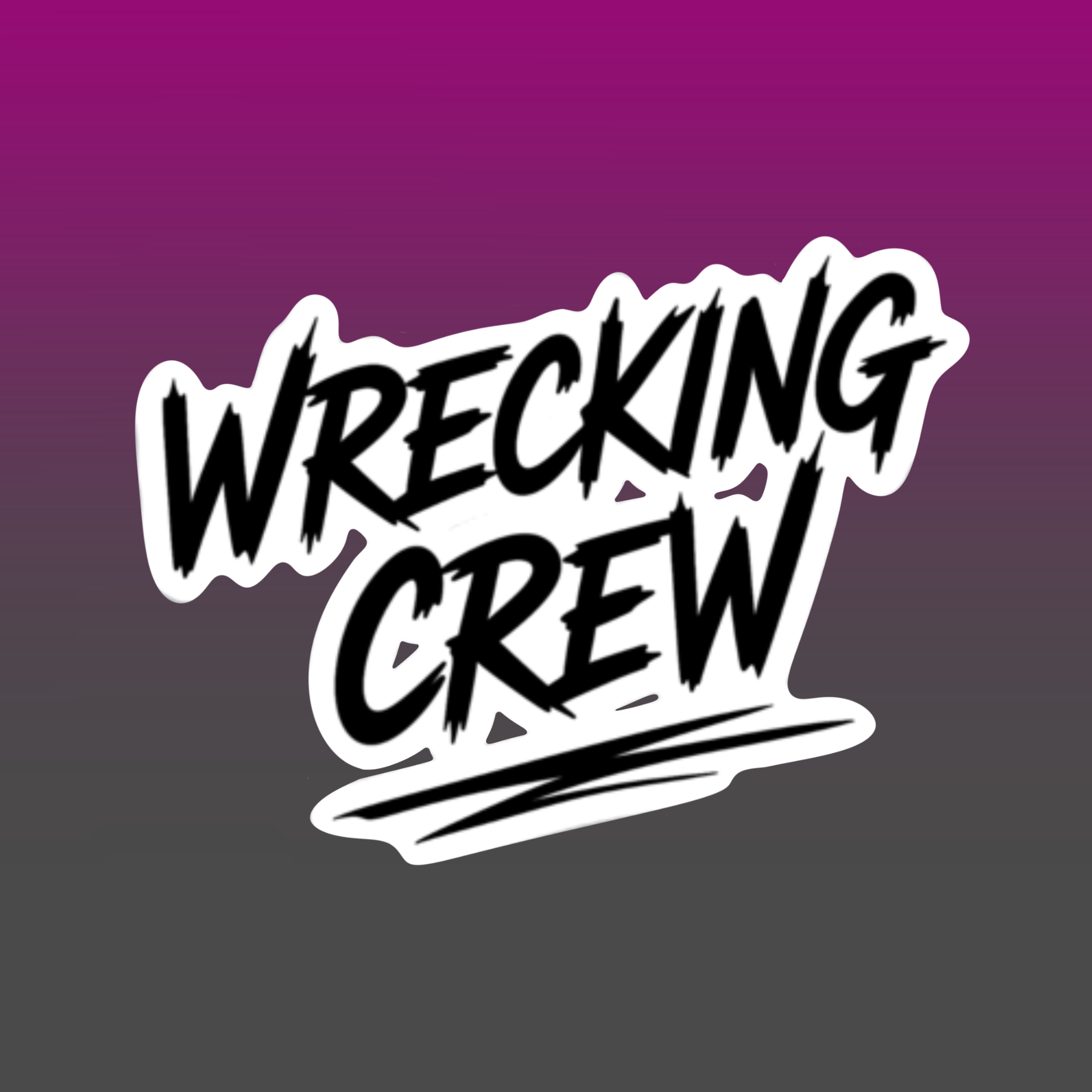 Wrecking Crew - Die Cut Sticker