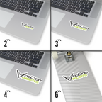Voodoo Riders Sticker - Lime