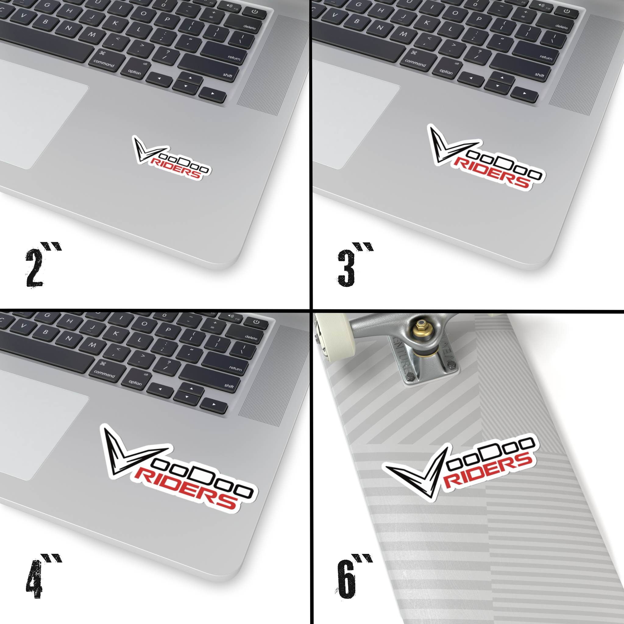 VooDoo Riders Sticker - Red