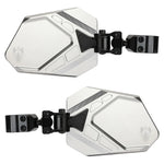 Chupacabra Cuero Pro UTV Side Mirror (Set of Two) Raw 1.75"