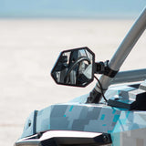 Chupacabra Cuero Pro UTV Side Mirror (Set of Two) Raw 1.75"