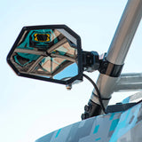 Chupacabra Cuero Pro UTV Side Mirror (Set of Two) Raw 1.75"