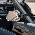 Chupacabra Cuero Pro UTV Side Mirror (Set of Two) Raw 1.75"